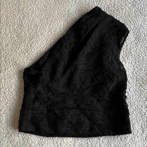 IRO Rinie one shoulder draped top S - Picture 7 of 15